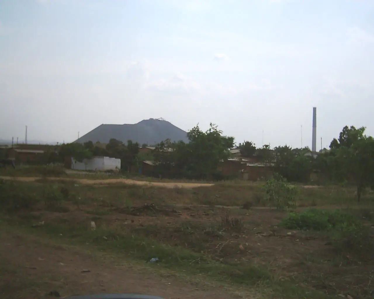 Terril de la GECAMINES de Lubumbashi